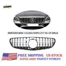 GT Style Front Grille For Mercedes Benz W217 S COUPE Class S500 S560 2018+ picture