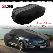 Grey/Black Indoor Car Cover Stain Stretch Dustproof For Renault Talisman picture