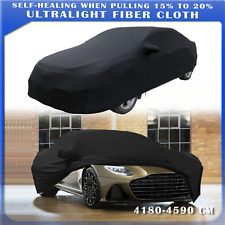 For Aston Martin DB9 11 Black Full Car Cover Satin Stretch Indoor Dust Proof A+ picture
