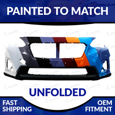 NEW Painted To Match Unfolded Front Bumper For 2018 2019 2020 Subaru Crosstrek picture