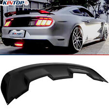 For 2015-2024 Mustang Coupe GT Style Gloss Black Rear Trunk Spoiler Wing picture