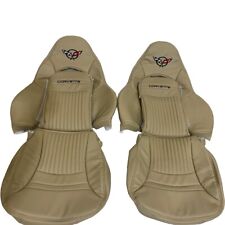 Chevy Corvette C5 Sports Seat Covers In Full Oak Foan Color (1997-2004) picture