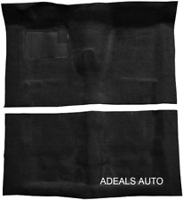 ACC 68-72 Chevelle 2-Door 4-Speed w/ Console BLACK 80/20 Molded Loop Carpet Rug picture