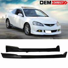 Fits 02-06 Acura RSX Mug Style Side Skirts Guard Rocker Panel Unpainted PU picture
