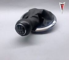 Pontiac Solstice GXP Gear Selector Shifter Boot Shift Knob 5 Speed Manual 06-09 picture