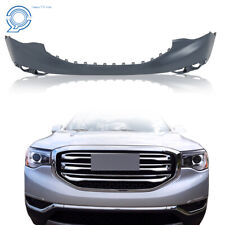 Front Bumper Cover Upper 84286368 For 2017 2018 2019 GMC Acadia W/O Radar Holes picture