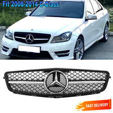 NEW AMG Style Front Grille Grill For Mercedes Benz W204 C180 C280 C250 2008-2014 picture