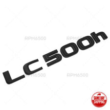 Lexus Trunk Rear LC 500h Letter Logo Badge Emblem Replace F-Sport Matte Black picture