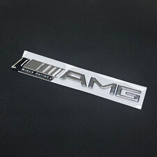 Black series Chrome  AMG Letters Trunk Emblem Badge Sticker For Mercedes Benz picture