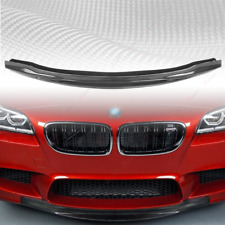 FOR 2012-2017 BMW M5 R STYLE CARBON LOOK FRONT BUMPER CENTER CHIN LIP SPOILER picture