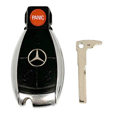 OEM Mercedes Benz Keyless Remote Fob 4B + UNCUT Key OEM Benz KR55WK49031 (SHP) picture