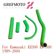 For 1988-2004 Kawasaki Kx500 Kx 500 1989 2002 2003 Silicone Radiator Green Hose picture