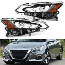 Fit for 2019-2022 Nissan Altima Left & Right Side LED DRL Projector Headlights picture