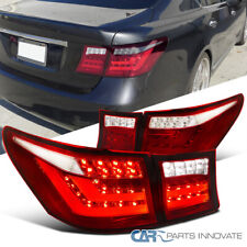 [Full LED Taillights] Fits 07-09 Lexus LS460 Tail Lights+Brake Lamps (Red/Clear) picture