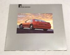 1991 Ford Mustang dealer sales brochure picture