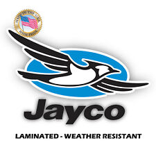 2X JAYCO RV TRAILER CAMPER DECAL STICKER LAMINATED VINYL BUBBLE-FREE  picture