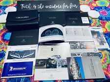 2006 2005 MERCEDES BENZ SLR MCLAREN OWNERS MANUAL SET CANADA REST OF WORLD ROW picture