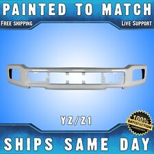 NEW Painted *YZ/Z1 White* Front Bumper Face Bar for 2018-2020 Ford F-150 w/ Fog picture