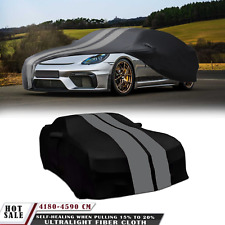 For Porsche Boxster S Stretch Satin Full Car Cover Indoor Dustproof Gray+Bag picture