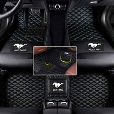 For Ford Mustang 2000-2024 Waterproof Car Floor Mats Carpets Liner Luxury Custom picture
