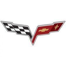 C6 Corvette Flag Logo Sticker Decal for 2005-2013 Wheel Rim Center Cap  picture