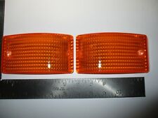PORSCHE 924 924S 944 FRONT USA TURN SIGNAL LENS PAIR NEW AFTERMARKET 477953161A picture