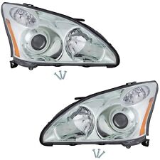 HID Xenon Headlights Headlamps Left & Right Pair Set for 04-06 Lexus RX330 picture