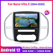 6+128GB Android12 CarPlay Car Radio GPS For Mercedes Benz Metris Vito3 2014-2020 picture