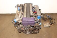Toyota 1JZ-GTE Non VVTi 2.5L 6CYL Twin Turbo Engine Front Sump JDM Motor picture