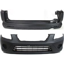 New Bumper Covers Fascias Set of 2 Front & Rear HO1000225, HO1100222 Pair picture
