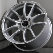 18x8.5 Silver Machined Wheels Vors TR4 5x100 35 (Set of 4)  73.1 picture