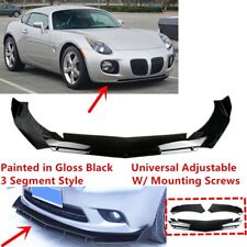 Add-on Universal For 07-09 Pontiac Solstice GXP Gloss Front Bumper Lip Splitter picture