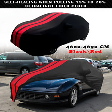 Red/Black Indoor Car Cover Stain Stretch Dustproof For Ferrari 456GT 456M GT picture