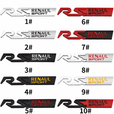 1x 3D RS Sport Emblem Car Body Trunk Tailgate Fender Badge Sticker for Renault picture