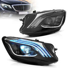 VLAND LED Headlights For Mercedez Benz S-Class 2014-17 w/Startup Animation Set picture