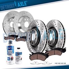 10pc Front Rear Drilled Brake Rotors Brake Pads for 2019 - 2021 Volkswagen Jetta picture