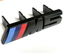 Fit for BMW M5 Front Grill Gloss Black Style Emblem Badge Letter M 5 picture