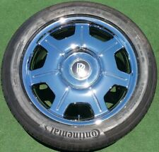 Factory Rolls Royce Phantom Wheels Tires 4 New Original OEM Chrome Drophead 21 picture