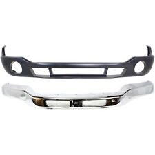 Bumper Kit For 2003-2007 GMC Sierra 1500 With Mounting Brackets Chrome Front picture