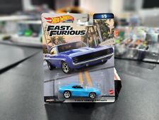 💎 2022 Hot Wheels Premium Fast & Furious 1969 Chevy Camaro 1/5 Real Riders picture