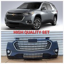 Complete Front Bumper Grille SET For 2018 2019 2020 2021 Chevrolet Traverse picture