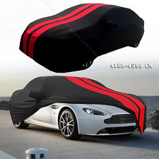 For Aston Martin V12 Indoor Red Line Dustproof Stain Stretch Full Car Cover picture