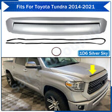 For 2014-2021 Toyota Tundra Front Upper Hood Bulge Molding Grille 1D6 Silver Sky picture