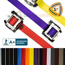 Black FOR Mercedes-Benz 300SL SEAT BELT WEBBING REPLACEMENT #1 picture