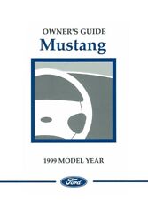 1999 Ford Mustang Owners Manual User Guide w/ SVT Cobra Supplement Operator Book picture