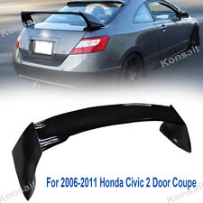 For 06-11 Honda Civic 2DR Coupe Glossy Black Mugen Style RR Trunk Wing Spoiler picture