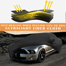 Black Indoor Car Cover Stain Stretch Dustproof For Ford Mustang picture