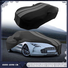 For Aston Martin One-77 Indoor Grey Line Dustproof Stain Stretch Full Car Cover picture
