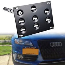 FOR AUDI A4 S4 A5 S5 A7 S7 LICENSE PLATE BUMPER TOW HOOK MOUNTING BRACKET HOLDER picture