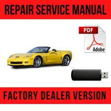 Chevrolet Corvette C6 2005-2012 Factory Repair Manual USB chevy picture